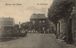 Am Marktplatz, gel. 1906 nach Paris