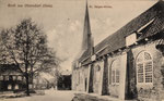 Gruß aus Oberndorf Oste, St. Jürgen -  Kirche, gel. 1915