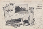Gruss aus Warstade-Hemmoor, Stocks Gasthaus, Cementfabrik Hemmoor, Kirche, gel. 1900
